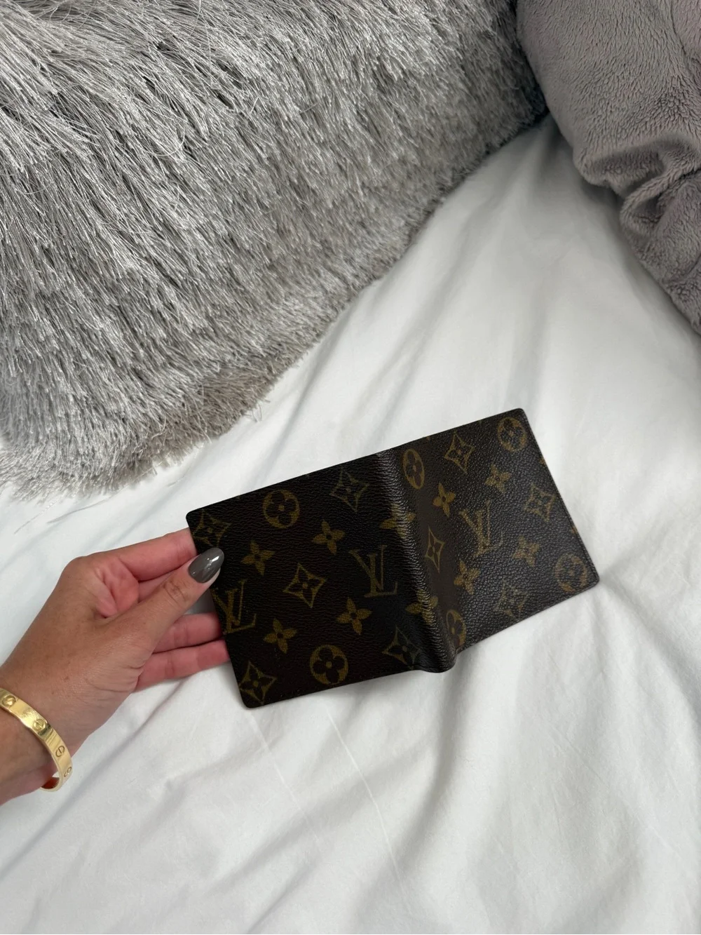Louis Vuitton Brown Monogram Canvas Bi-Fold Wallet